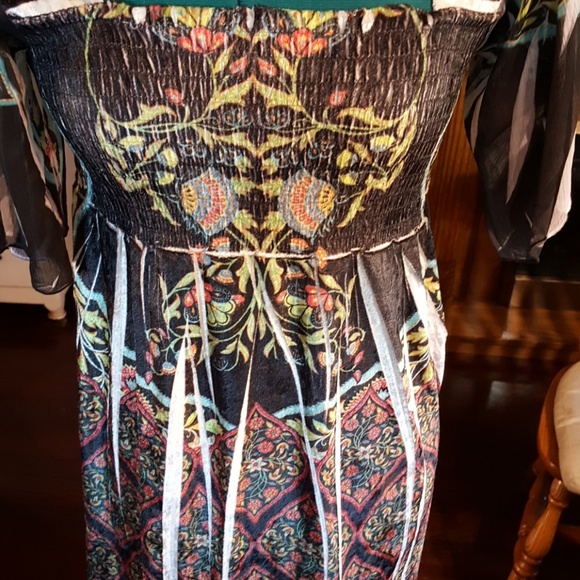 Midi dress multi colored π5 for 30π - Picture 5 of 7